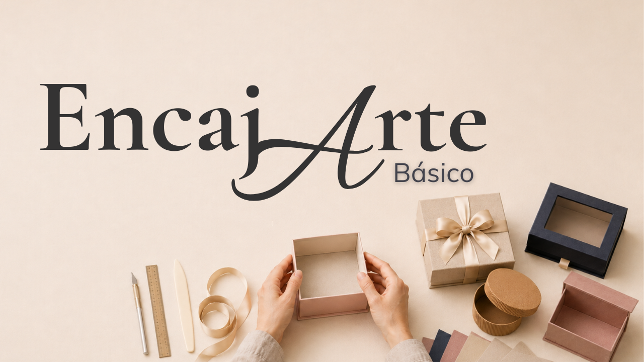 EncajArte - Curso Básico De Cartonaje Premium
