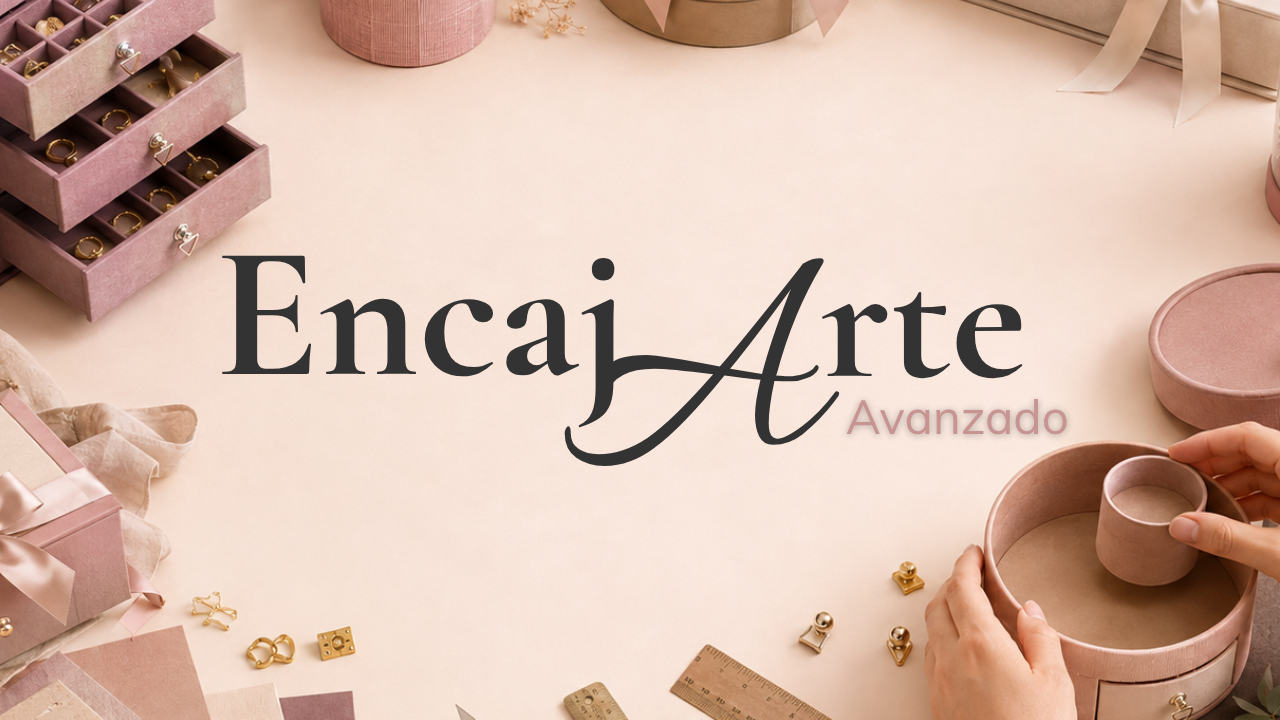 EncajArte -  Curso Avanzando De Cartonaje Premium